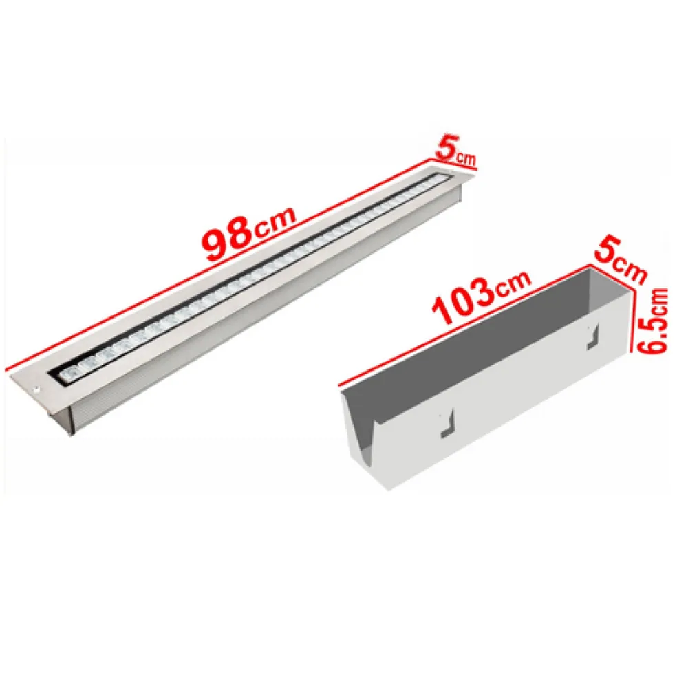 SIVA ALTI 100 CM 36 LEDLİ WALLWASHER