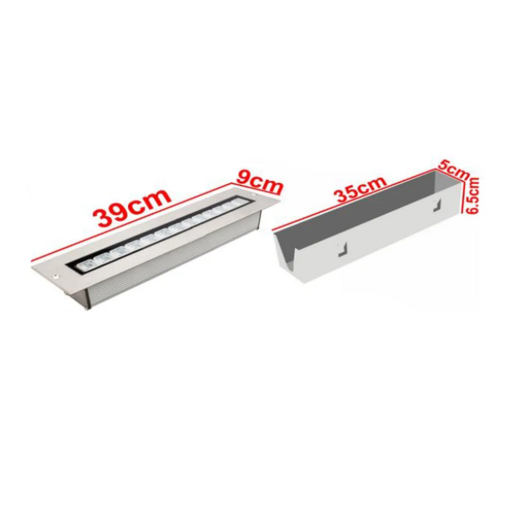 SIVA ALTI 35 CM 12 LEDLİ WALLWASHER