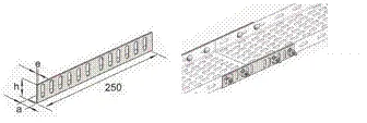 Kanal Ek Parçası ve Separatör H40 Straight Connector And Seperator