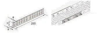 Kanal Ek Parçası ve Separatör H50 Straight Connector And Seperator