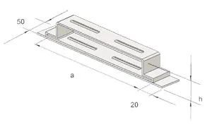 Döşeme Altı Ek Parçası H40