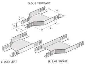 Standart Tip Redüksiyon H60mm Reducings
